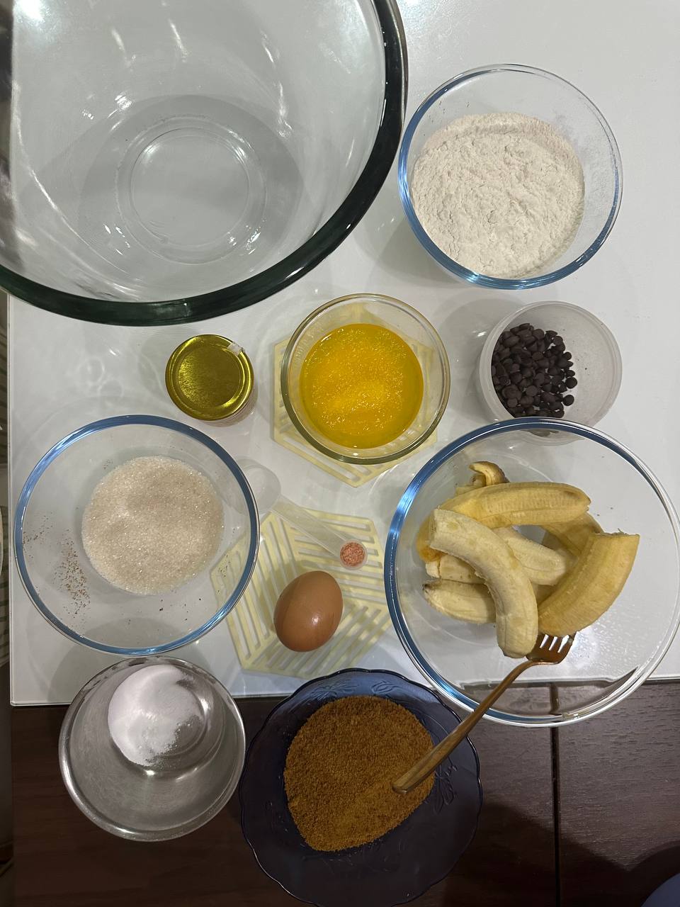 Banana Bread Ingredients