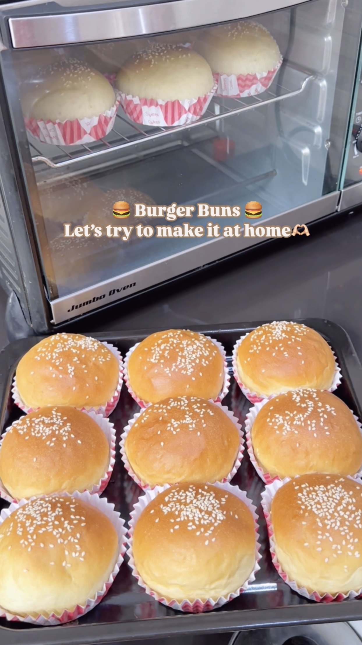 Homebaked Burger Buns
